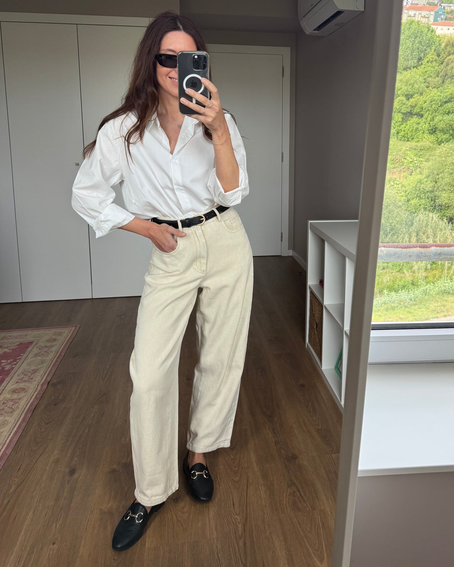 Jeans Creme