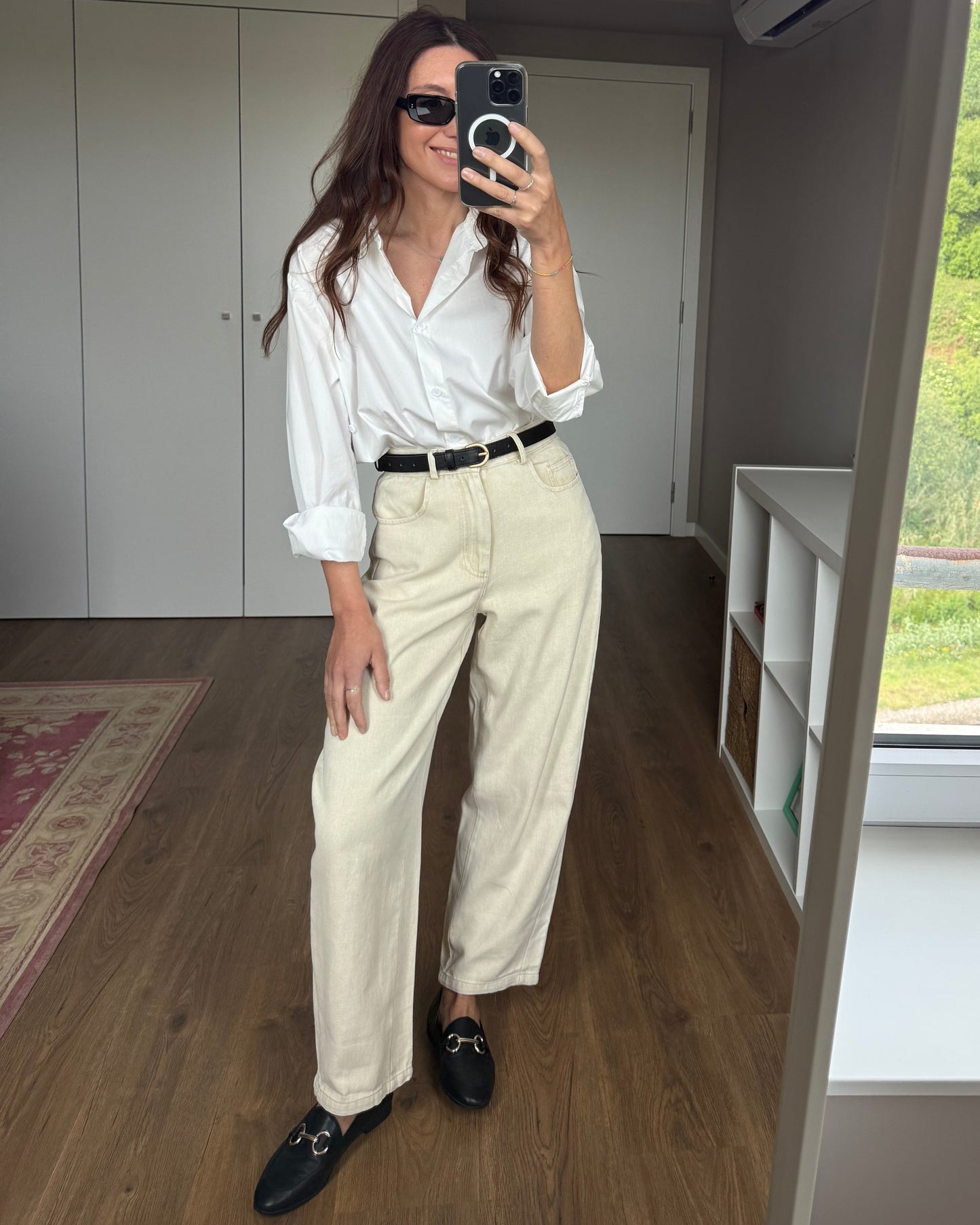 Jeans Creme