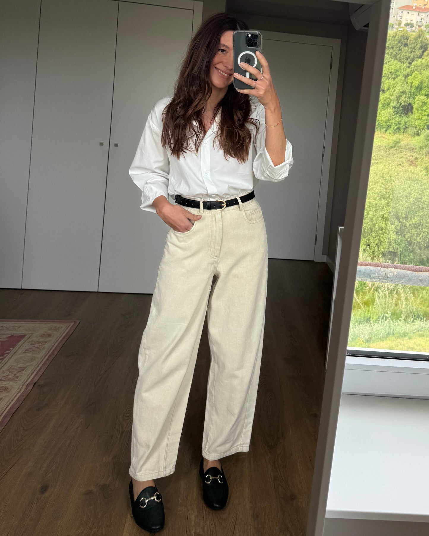 Jeans Creme