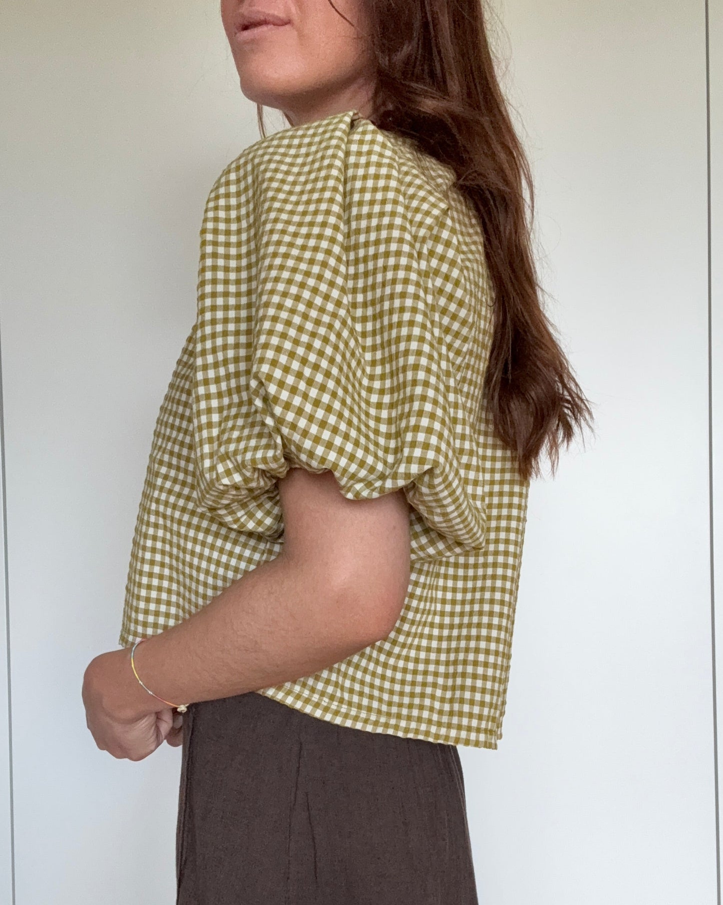 Blusa Vichy Verde