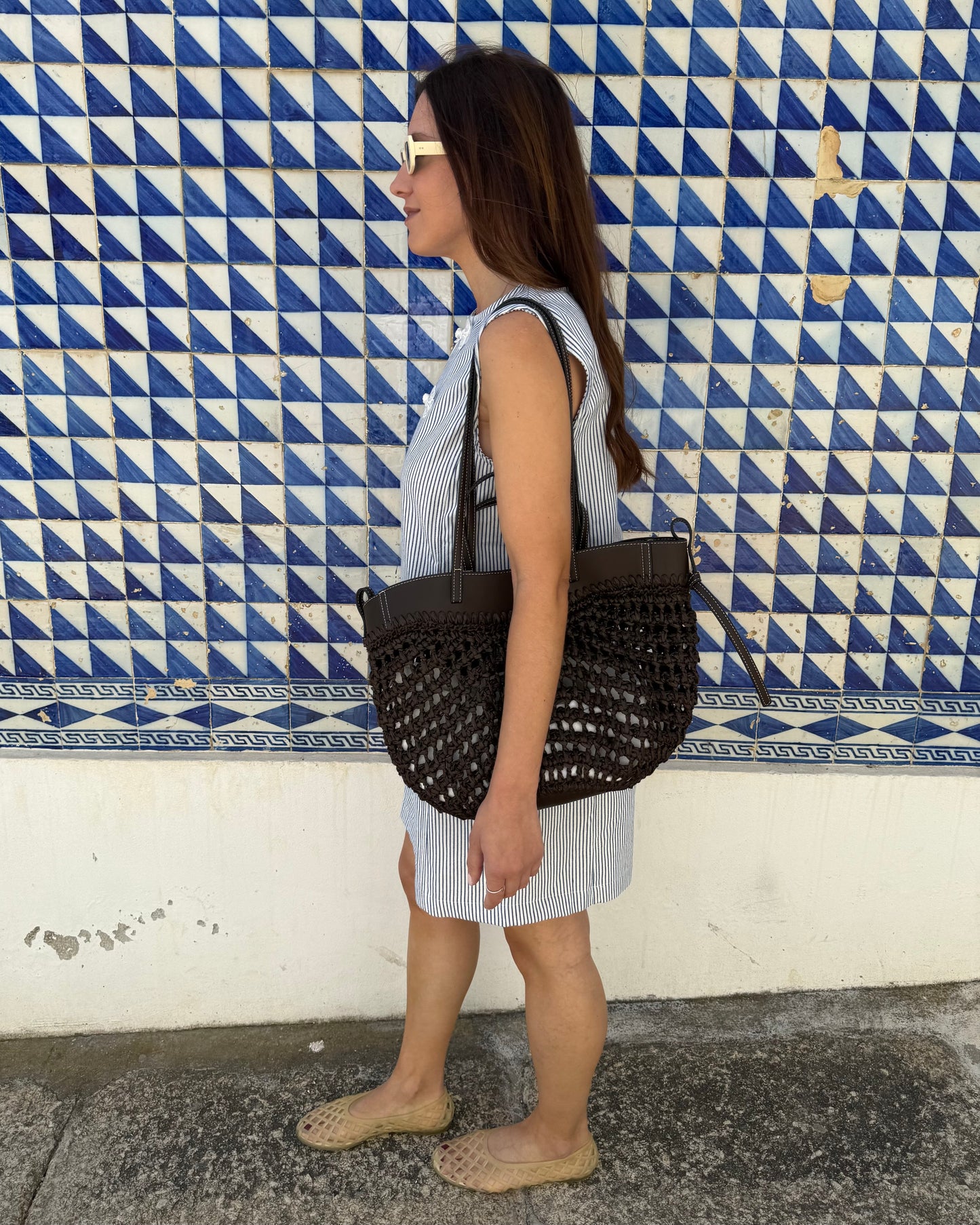 Vestido Celeste