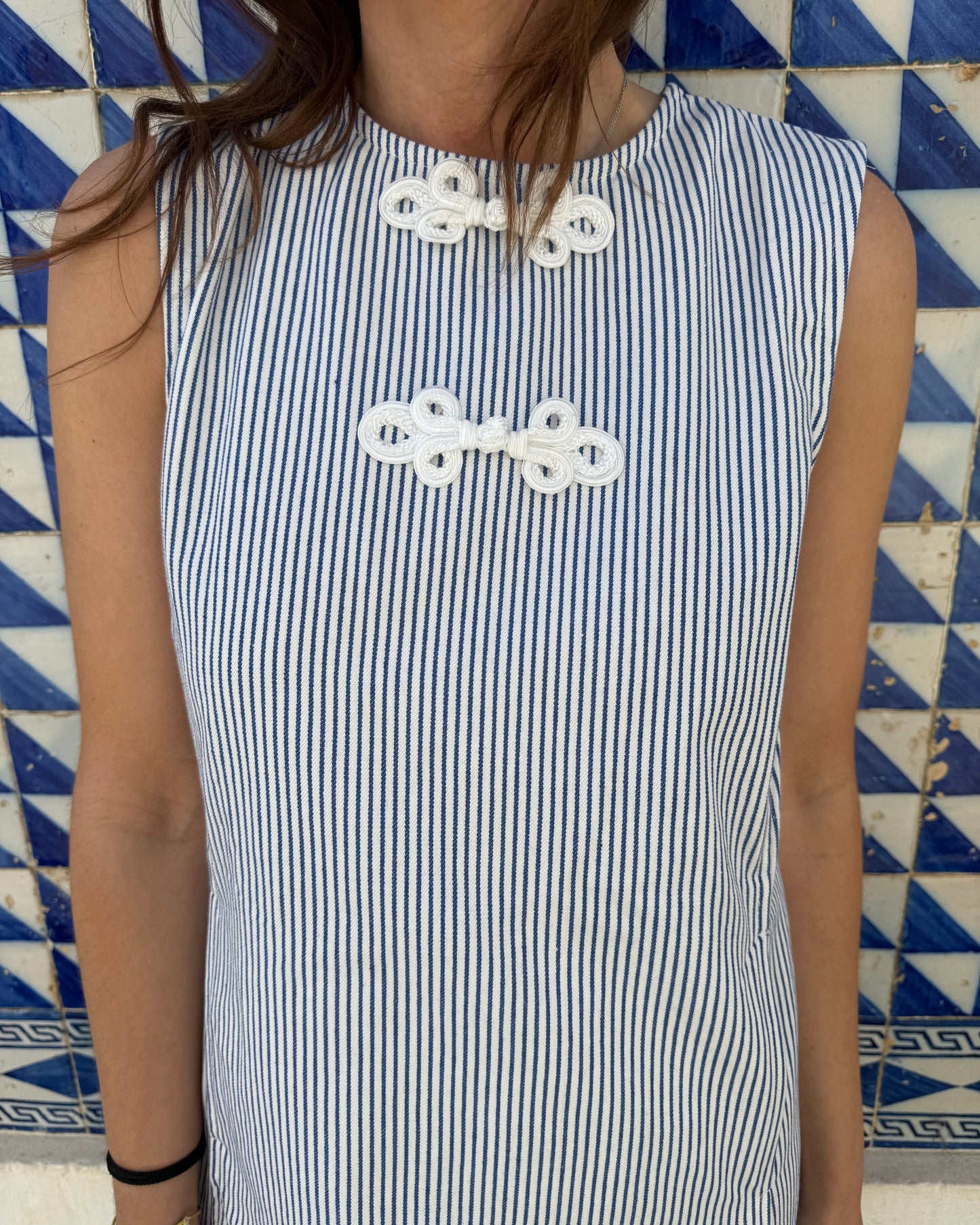 Vestido Celeste