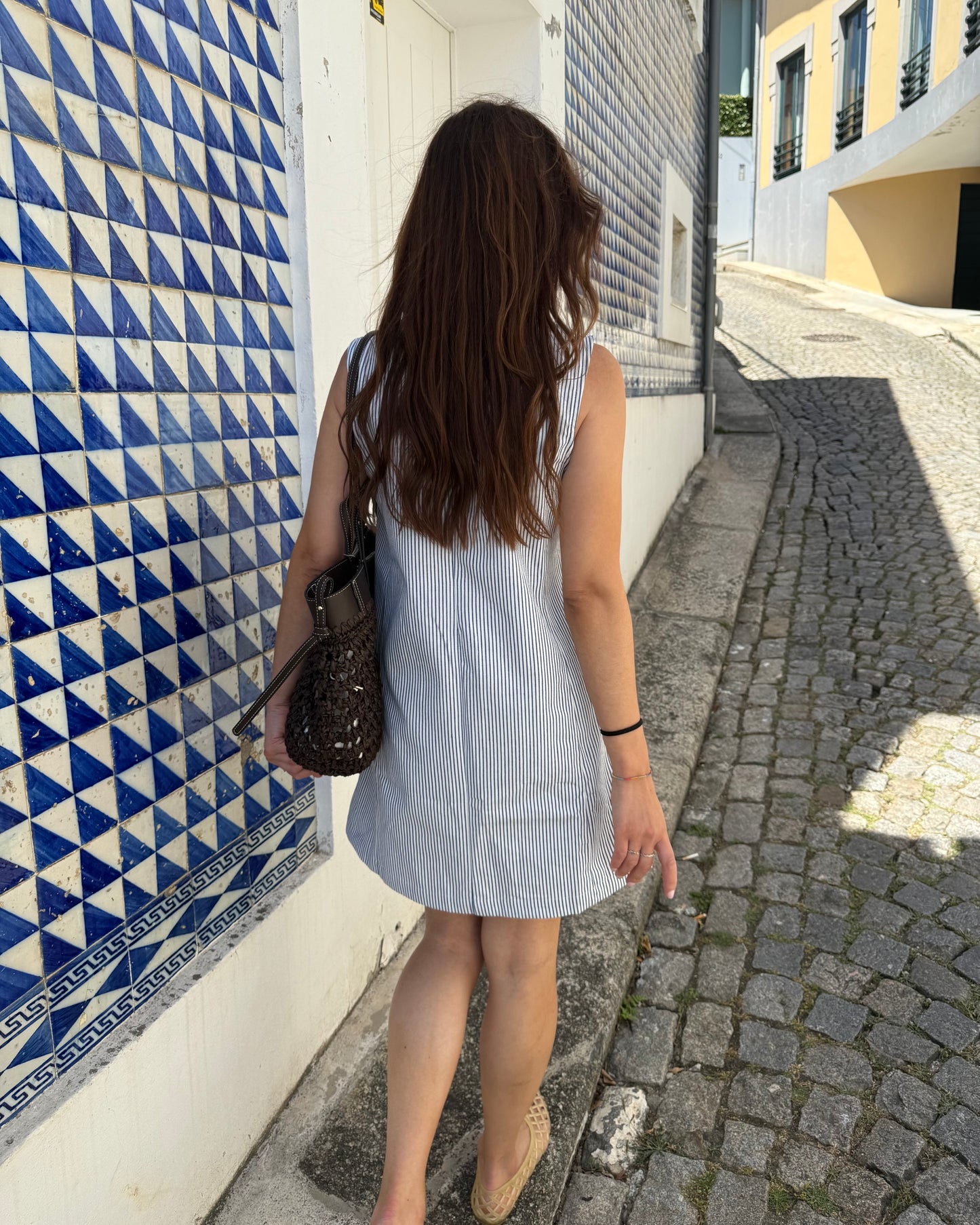 Vestido Celeste