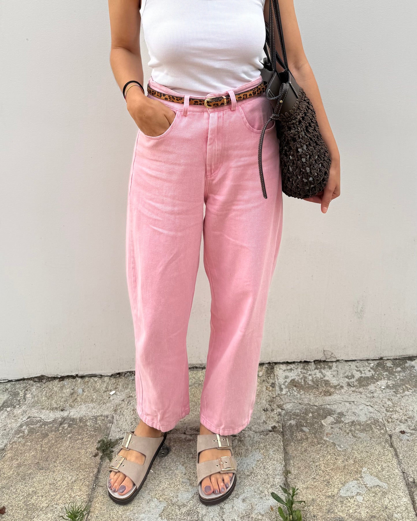 Rosa jeans