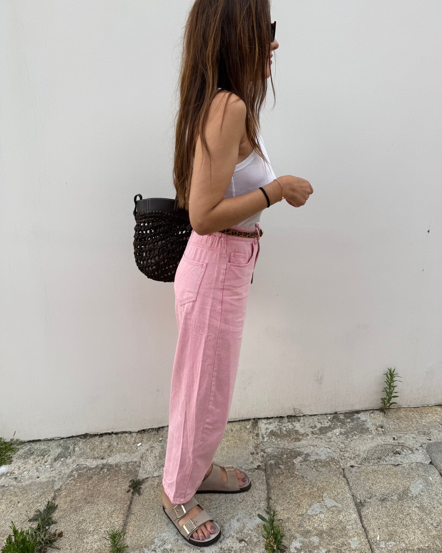 Rosa jeans