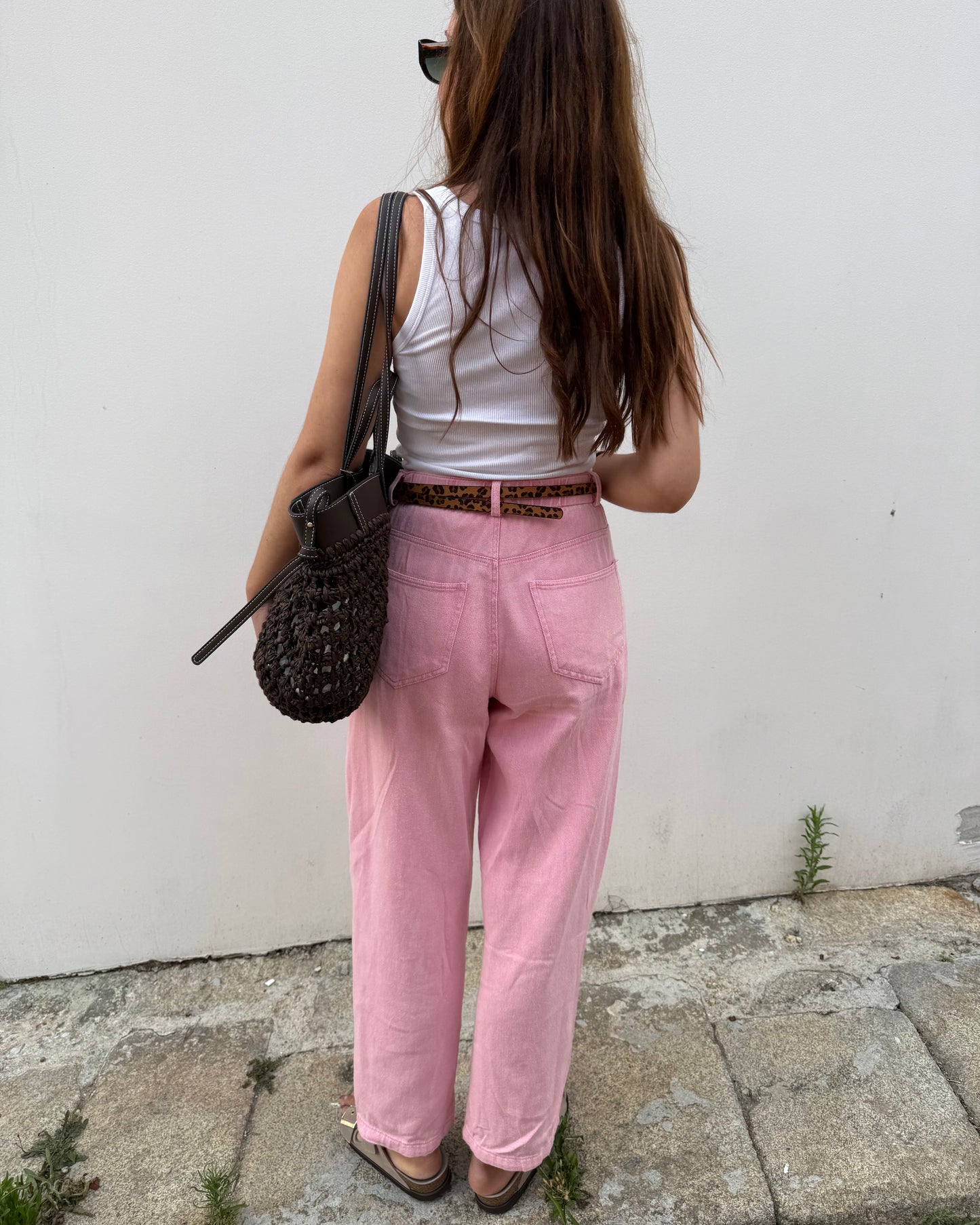 Rosa jeans