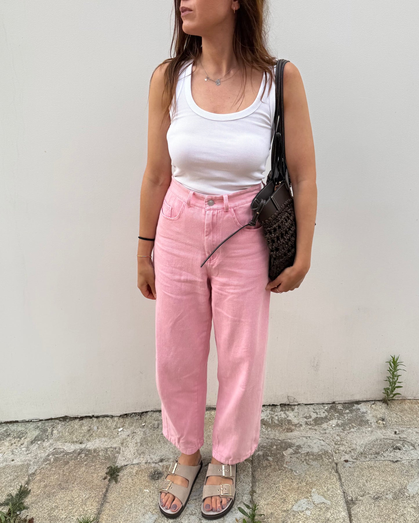 Rosa jeans