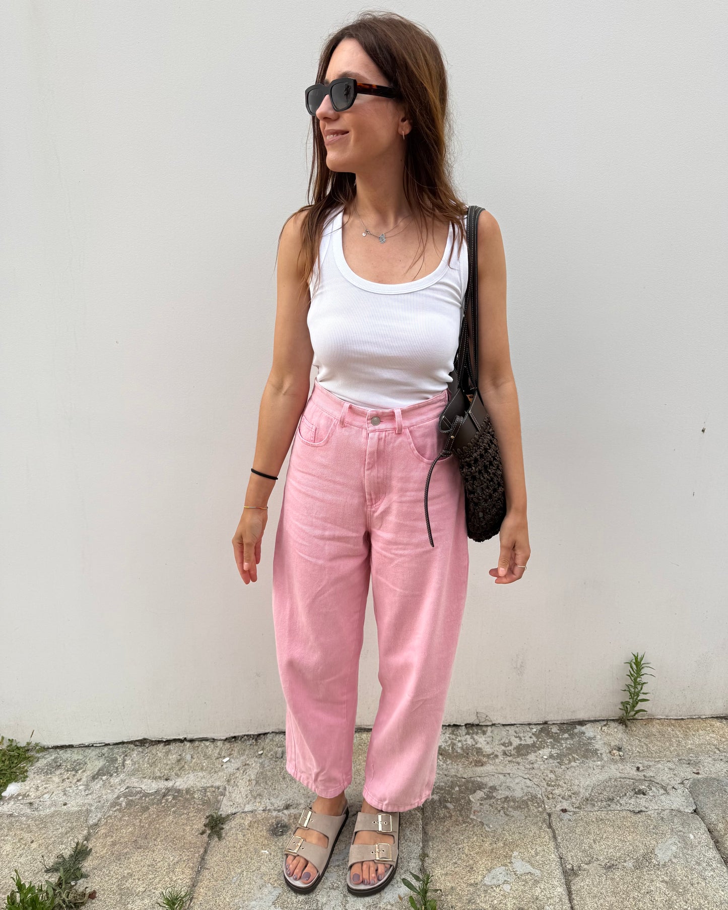 Rosa jeans
