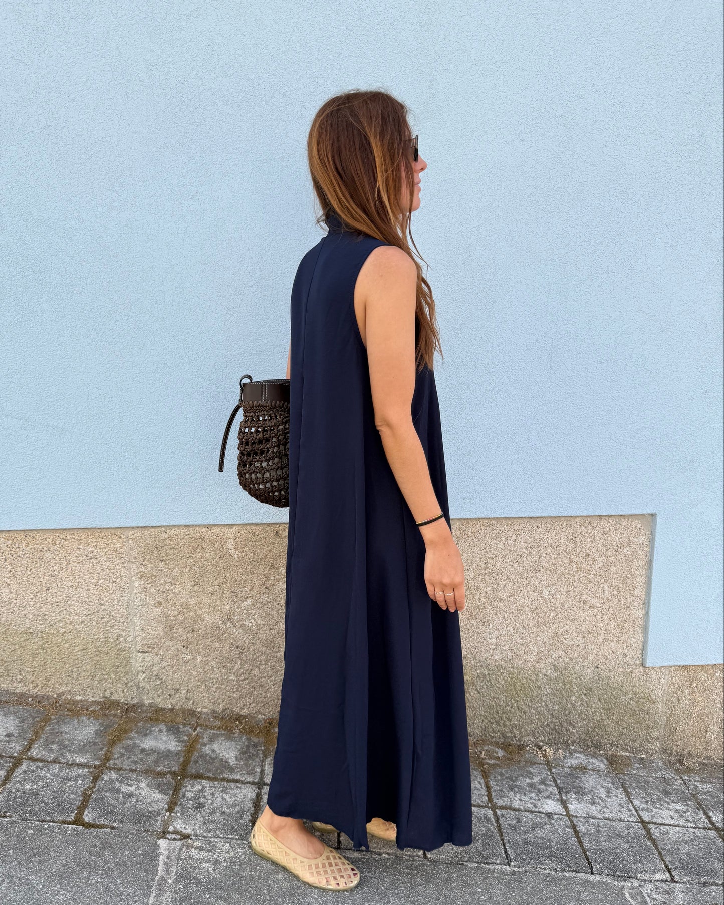 Vestido Sardinha - Azul Marinho