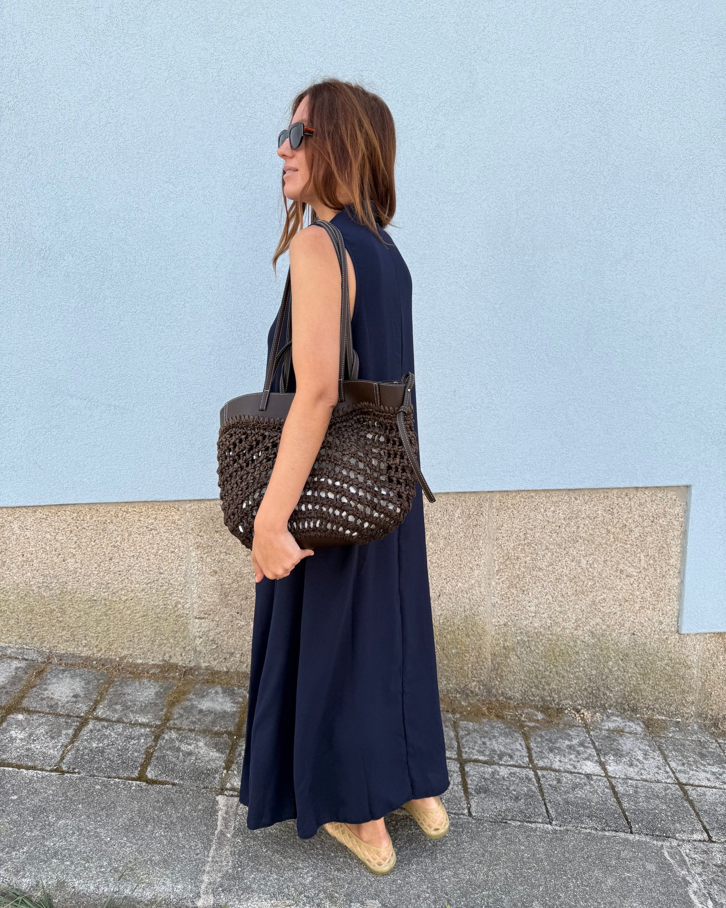 Vestido Sardinha - Azul Marinho