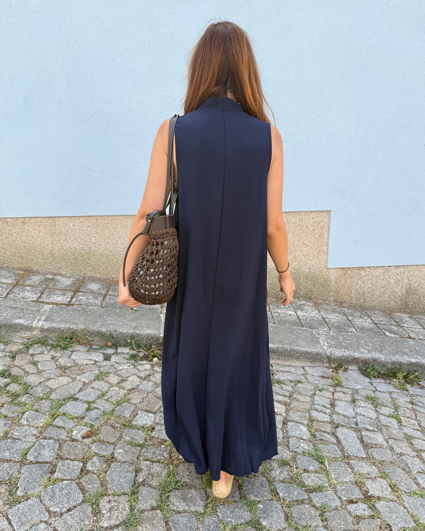 Vestido Sardinha - Azul Marinho