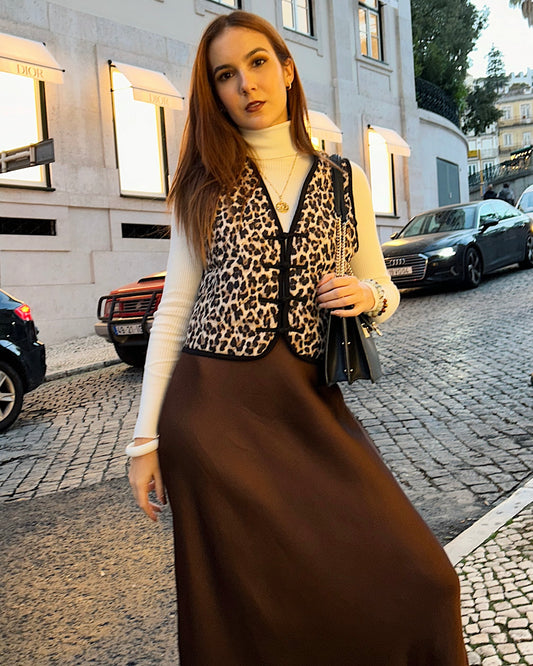 Colete Animal Print